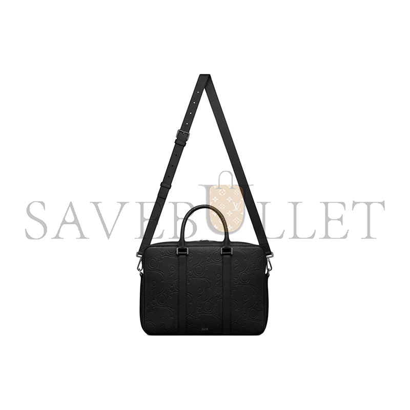 DIOR GRAVITY ZIPPED BRIEFCASE 1ESBR180LLG-H00N (37*28*6cm)